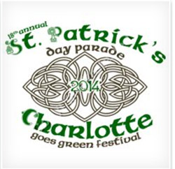 Official Charlotte St Pats Day T Shirts